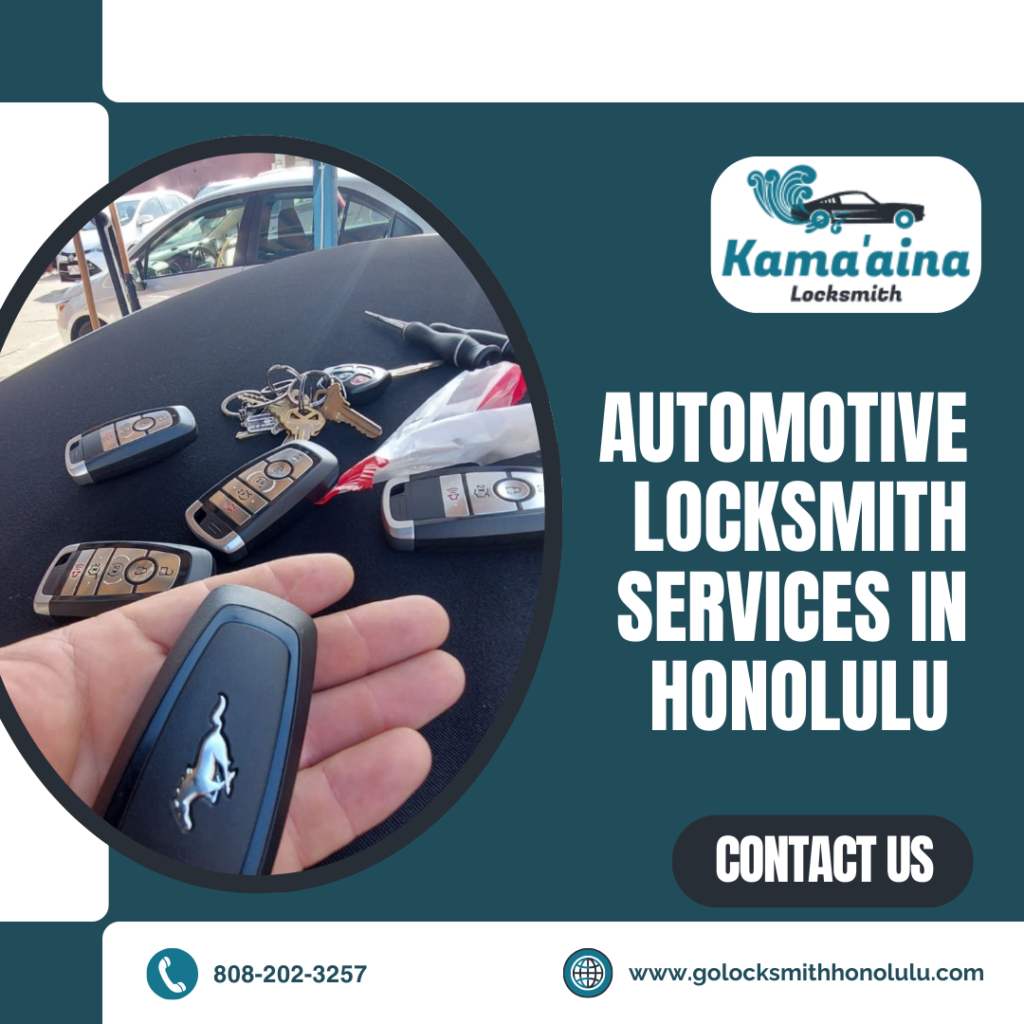 automotive locksmith in Honolulu