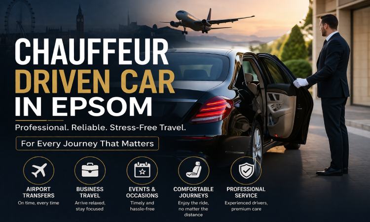 Chauffeur Driven Car in Epsom