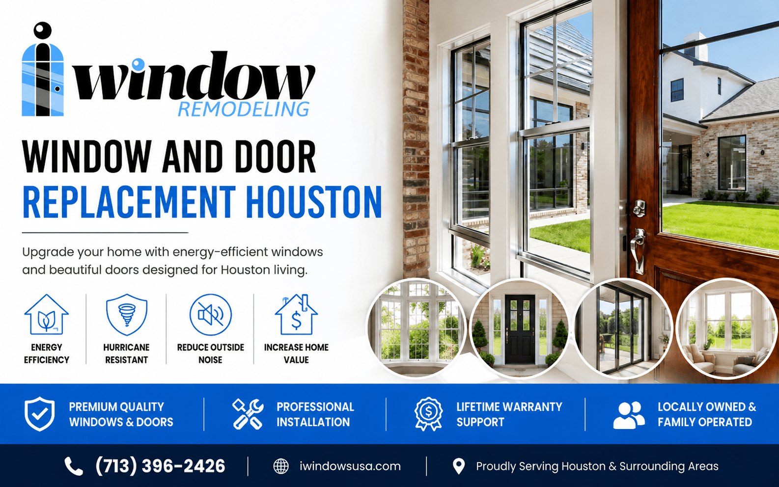 What Impacts the Cost of Window and Door Replacement in Houston?