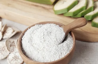 Dehydrated banana-powder