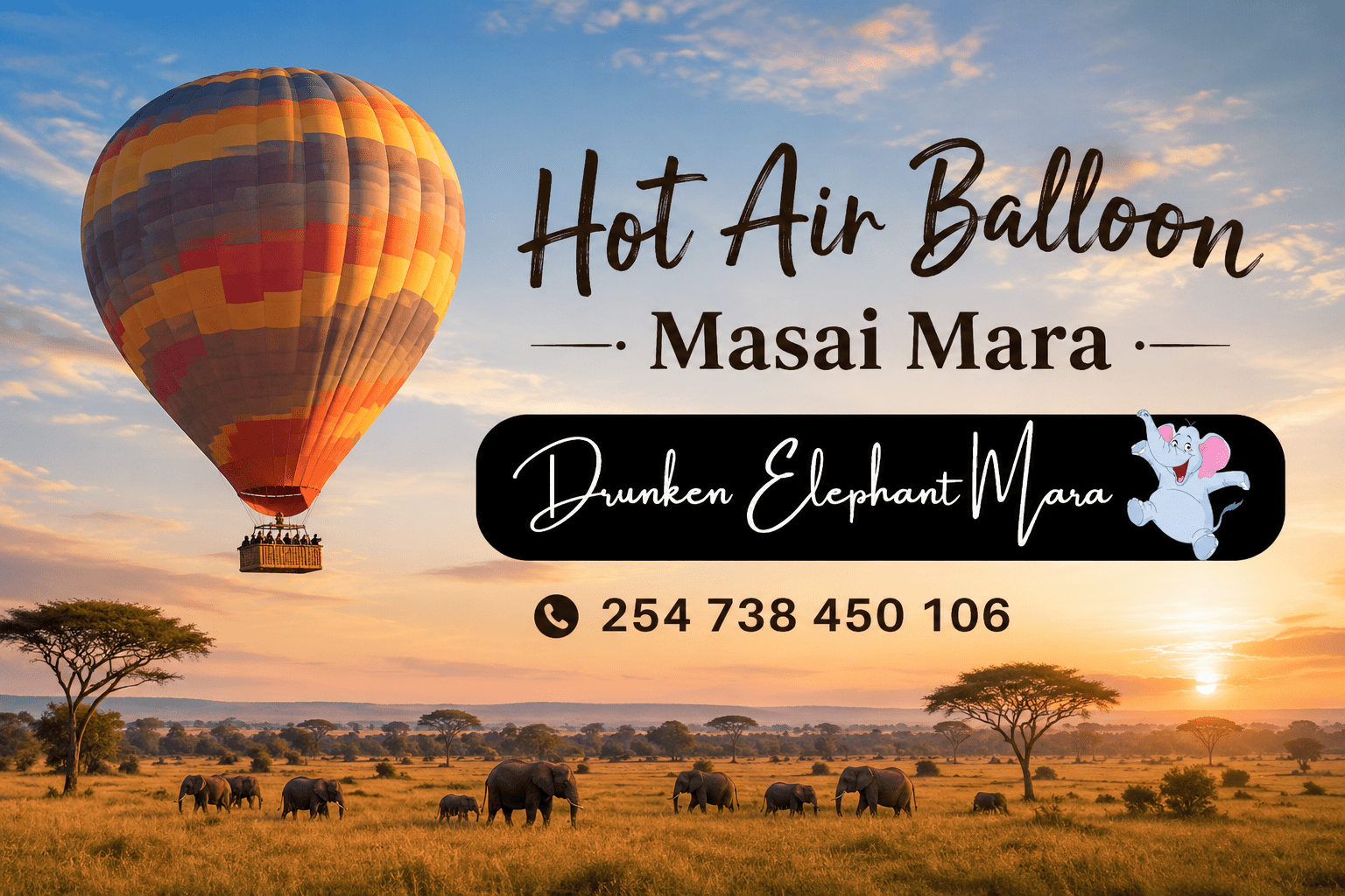 Discover Unforgettable Safari Moments with Hot Air Balloon Masai Mara