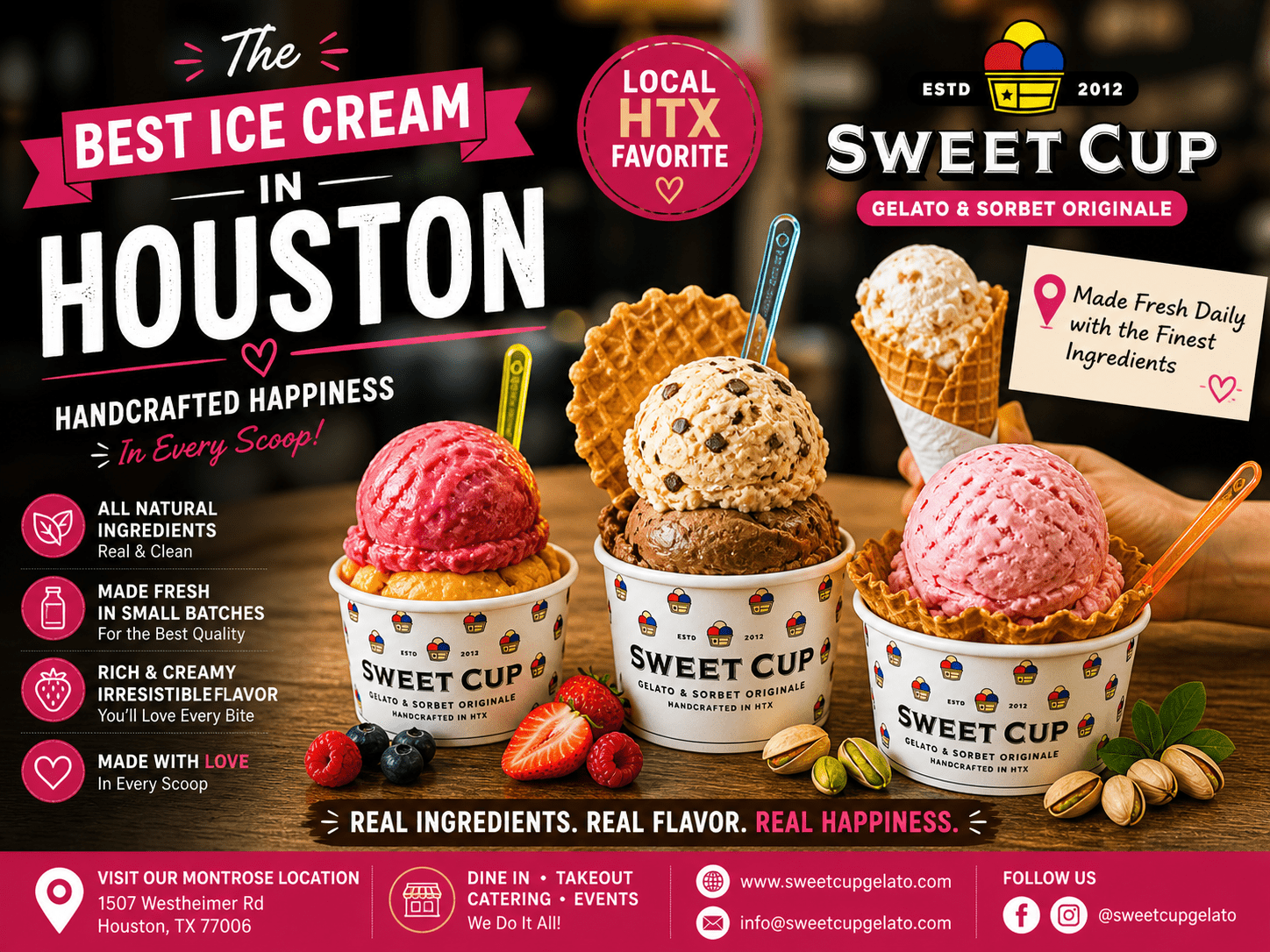Why Locals Are Choosing SweetCup for the Best Gelato in Cypress TX